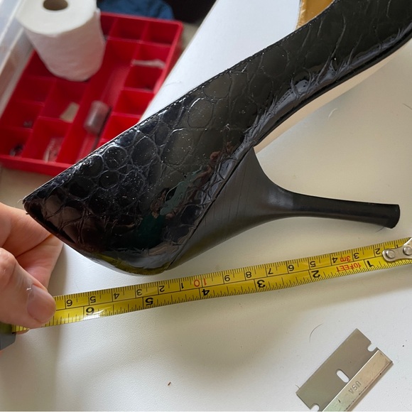 Enzo Angiolini Women's Maylie 3 Peep Toe Pump - 10 - Picture 9 of 12